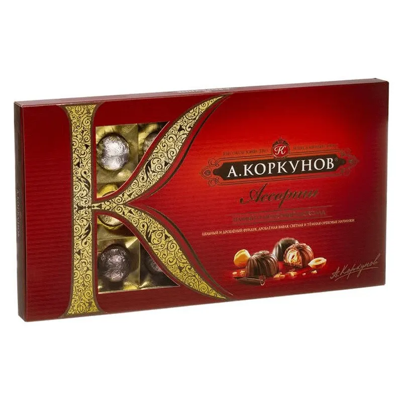 Подарочные конфеты Коркунов